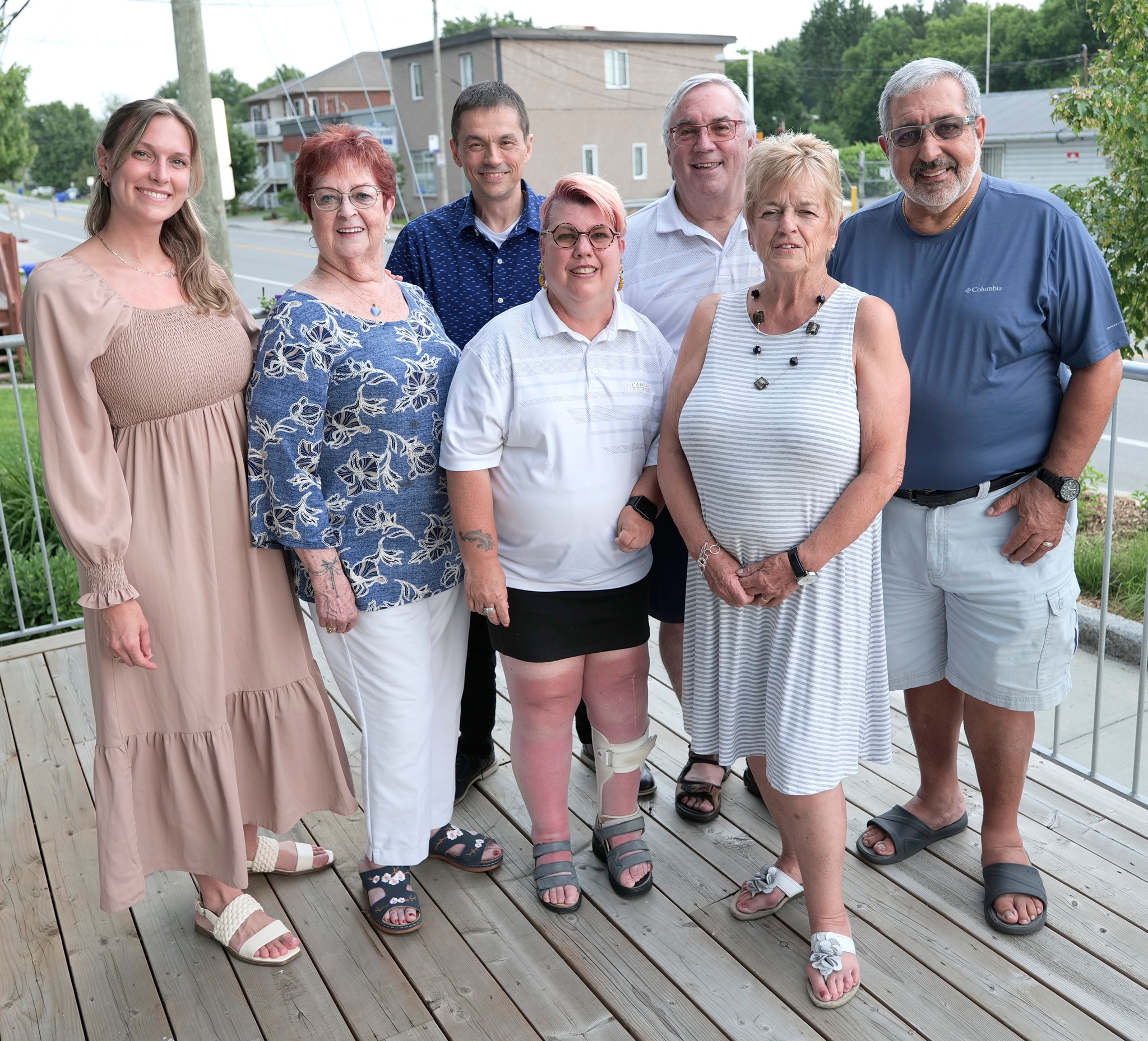 Membre et bénévoles de l'amicale